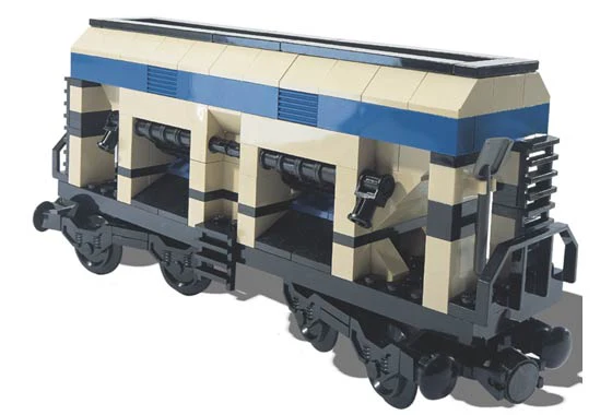 10017 Hopper Wagon - Certified Used, 100% Complete LEGO Train Set