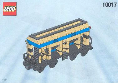 10017 Hopper Wagon - Certified Used, 100% Complete LEGO Train Set - Image 2