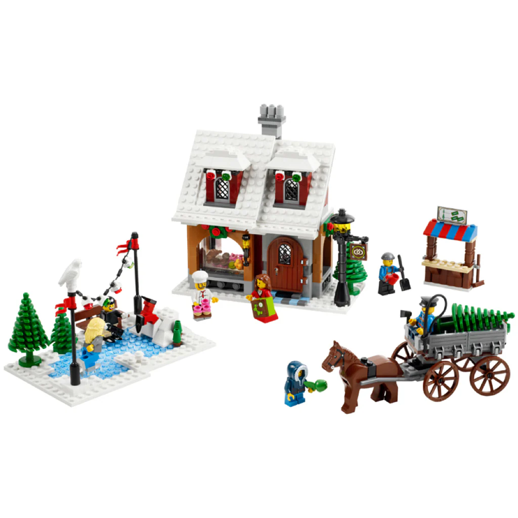 10216 Winter Village Bakery [New, Sealed, Retired] - Image 2