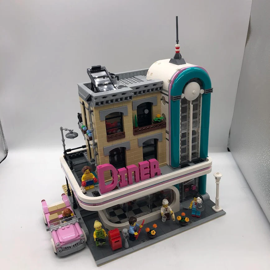 10260 Downtown Diner - Used LEGO Ceator Expert Set