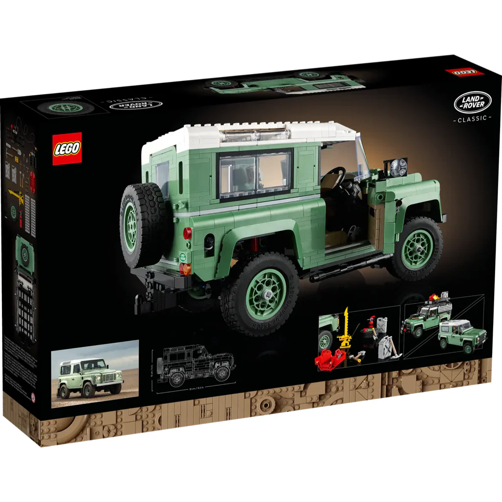 Land Rover Classic Defender 90 10317 - New LEGO Icons Set - Image 4