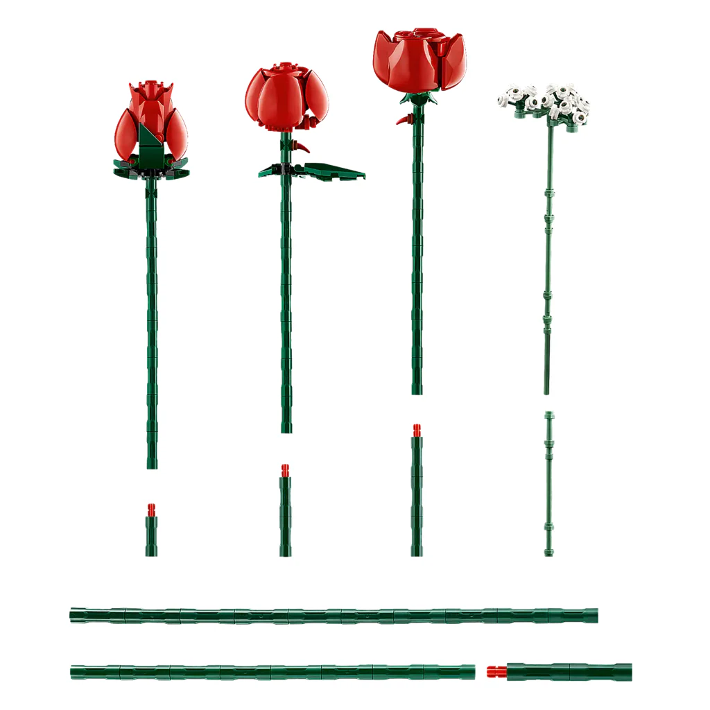 10328 Bouquet of Roses - New LEGO Botanical Collection Set - Image 5