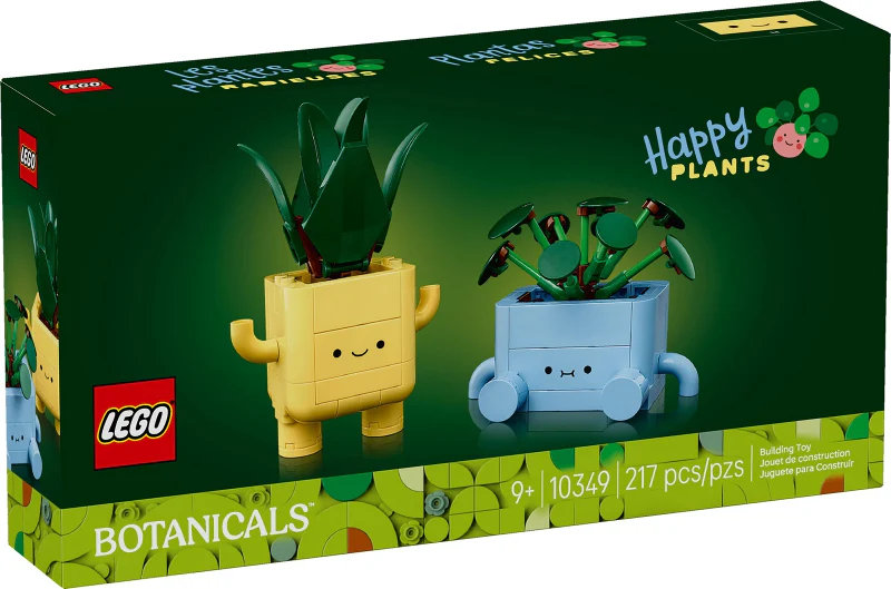 10349 Happy Plants - New LEGO Botanicals Set