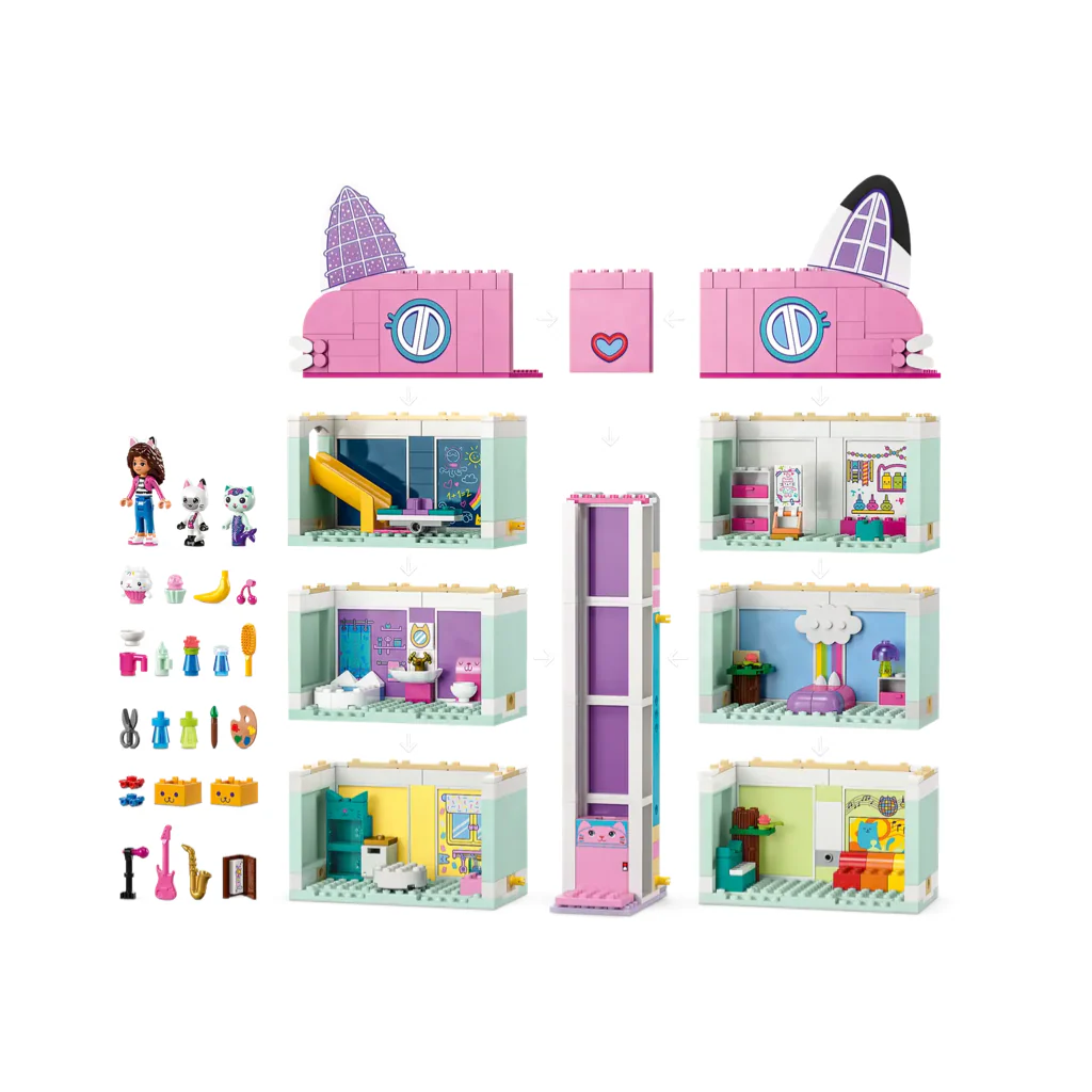 Gabby's Dollhouse 10788 - New LEGO Gabby's Dollhouse Set - Image 3