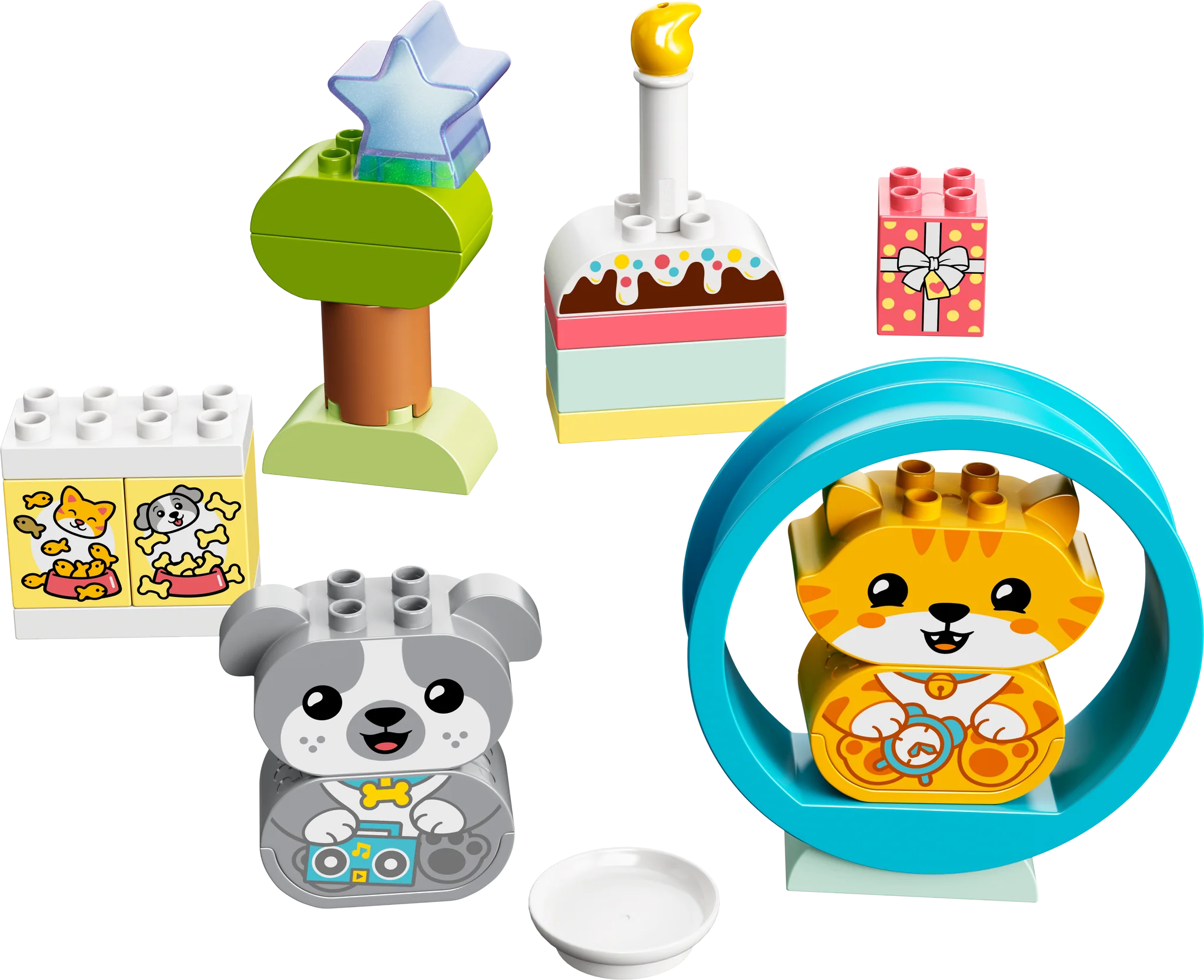 My First Puppy & Kitten With Sounds 10977 - New, Retired DUPLO Set - Image 2