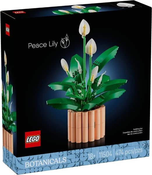 11504 Peace Lily - New LEGO Botanicals Set