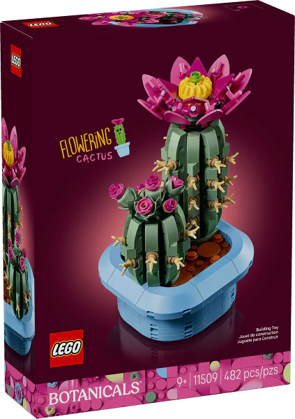 11509 Flowering Cactus - New LEGO Botanicals Set