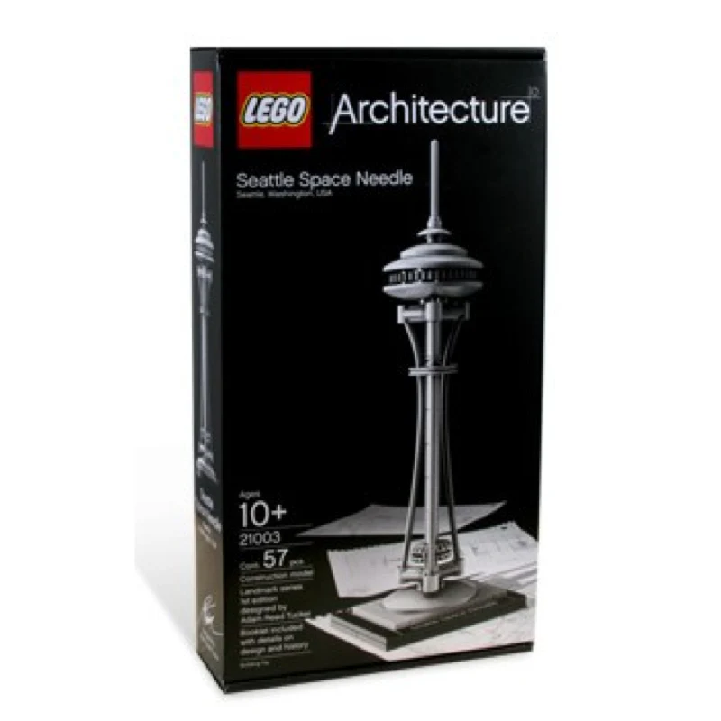 Seattle Space Needle 21003 - Certified Used, 100% Complete LEGO Architecture Set - Image 2