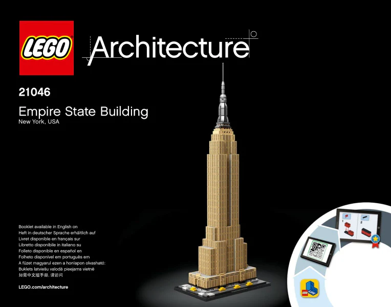 21046 Empire State Building - Certified Used, 100% Complete LEGO Architecture Set - Image 2