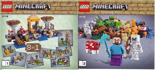 21116 Crafting Box - Certified Used, 100% Complete LEGO Minecraft Set - Image 2