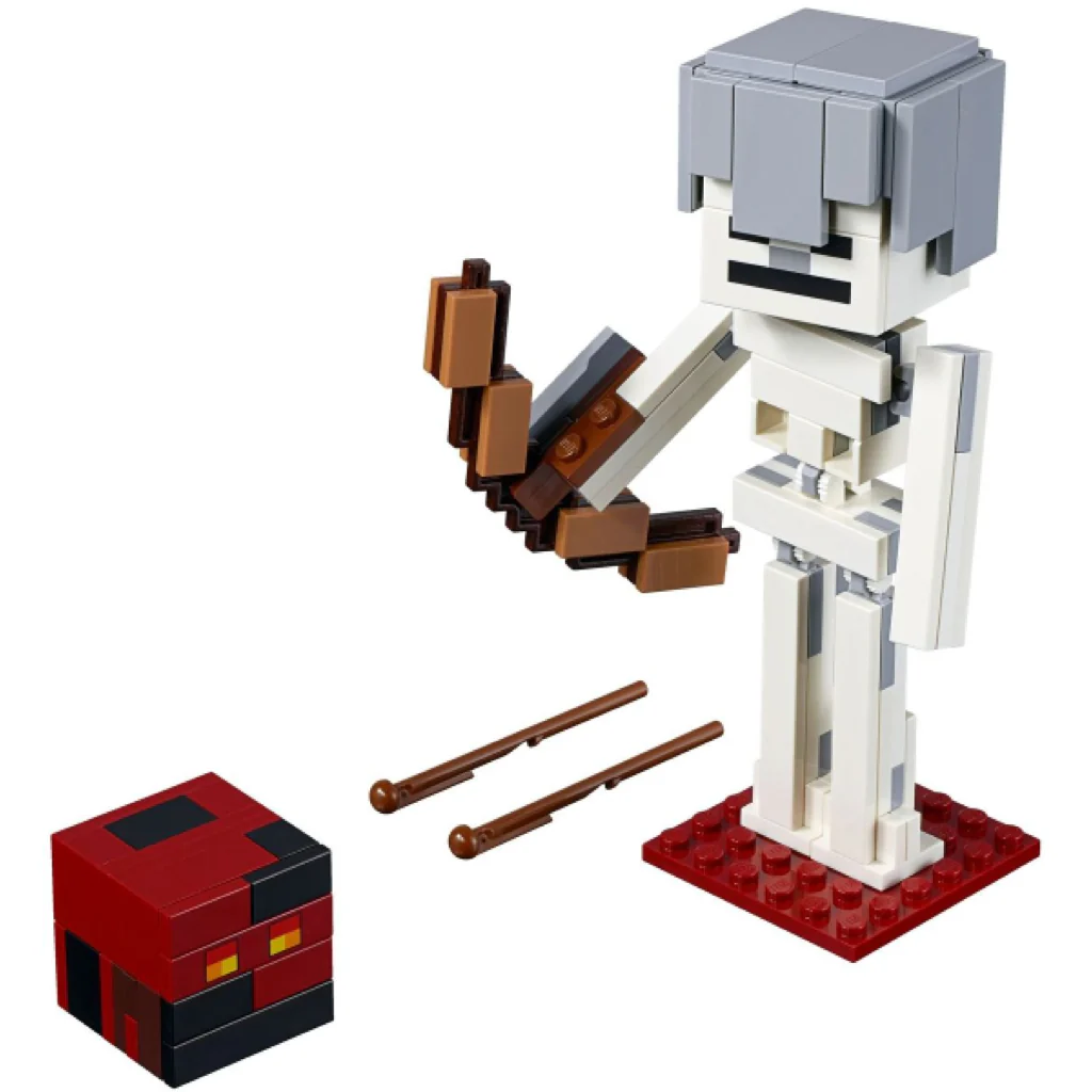 21150 Minecraft Skeleton BigFig with Magma Cube [New, Sealed, Retired] - Image 2