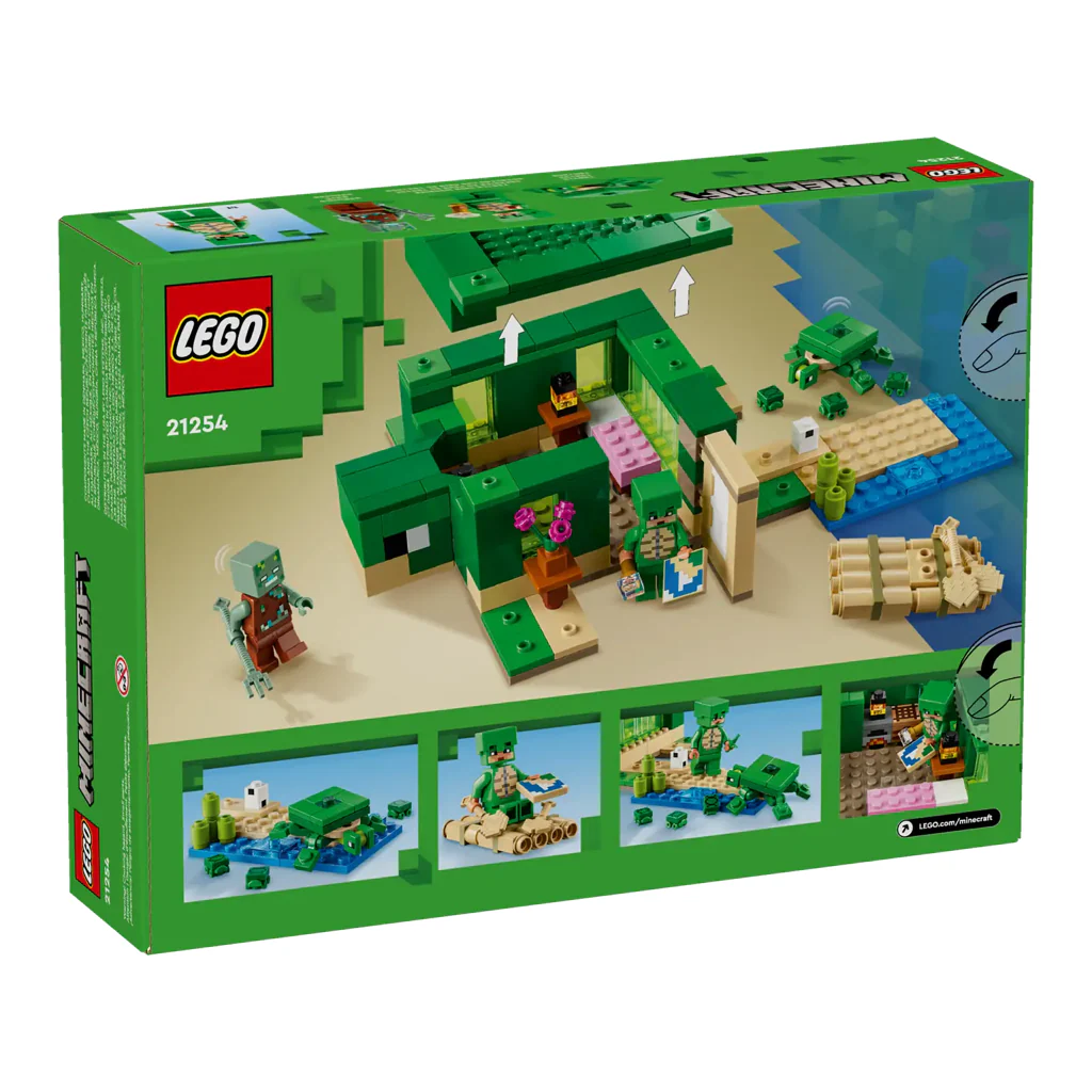 The Turtle Beach House 21254 - New LEGO Minecraft Set - Image 4