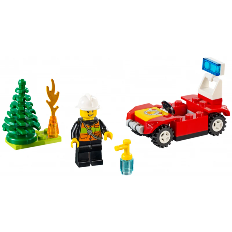 30338 Fire Car Polybag - Image 2