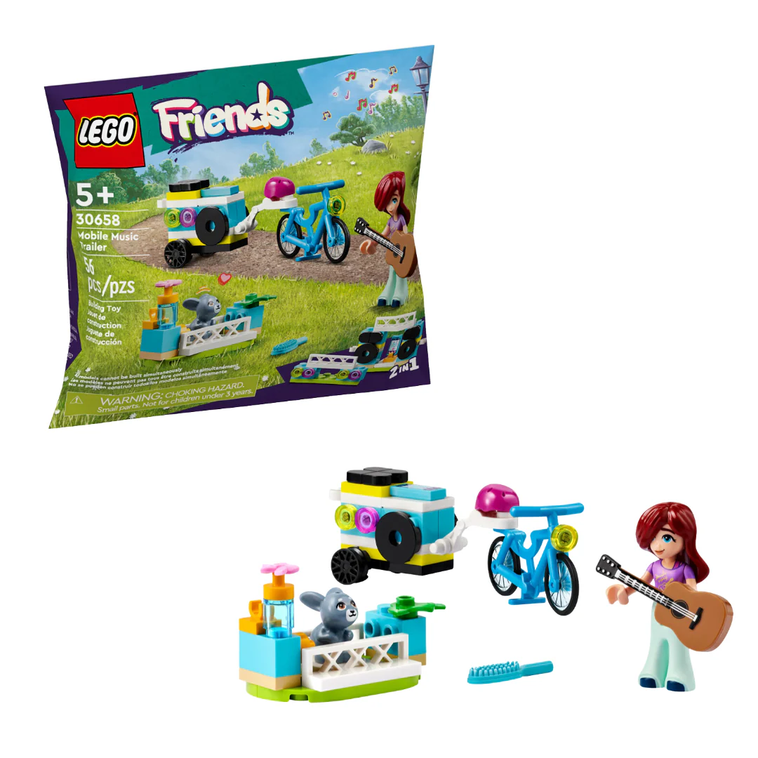 Mobile Music Trailer Polybag 30658 - New LEGO Friends Set - Image 3