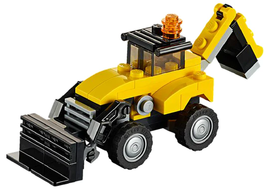 31041 Construction Vehicles - New, Sealed, Retired LEGO Creator Set - Image 2