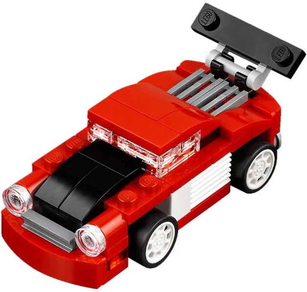 31055 Red Racer - New, Sealed, Retired LEGO Creator Set - Image 2