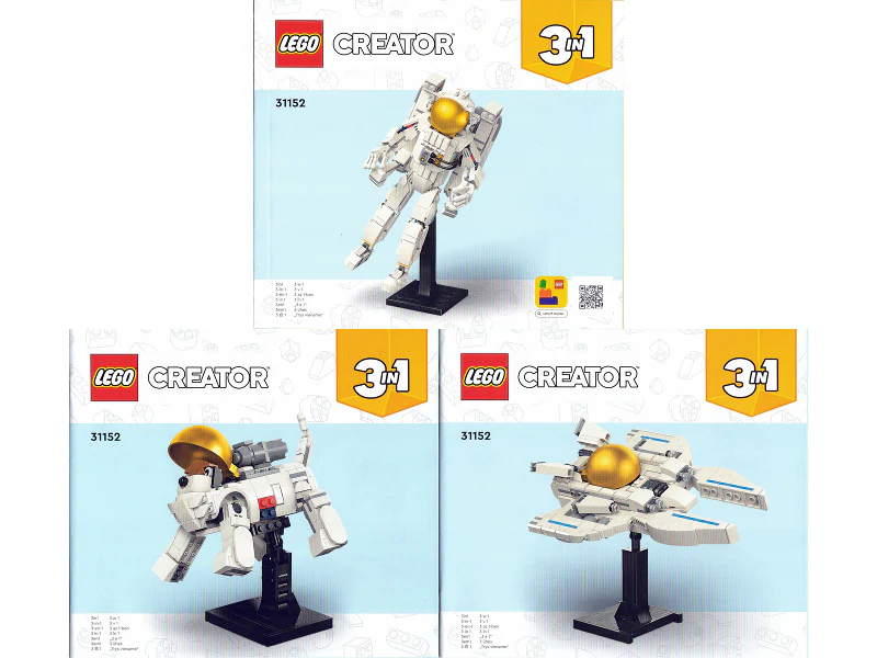 31152 Space Astronaut - Certified Used, 100% Complete LEGO Creator Set - Image 2