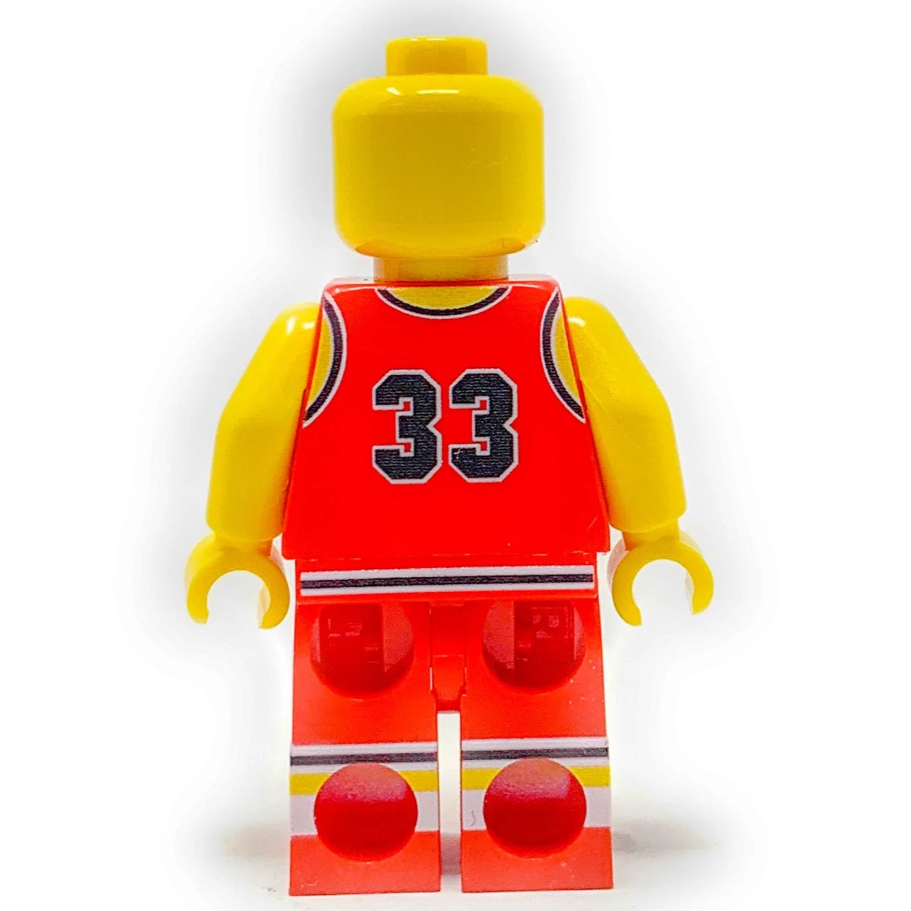 #33 Chicago Blurs - B3 Customs® Basketball Player Minifig - Image 2