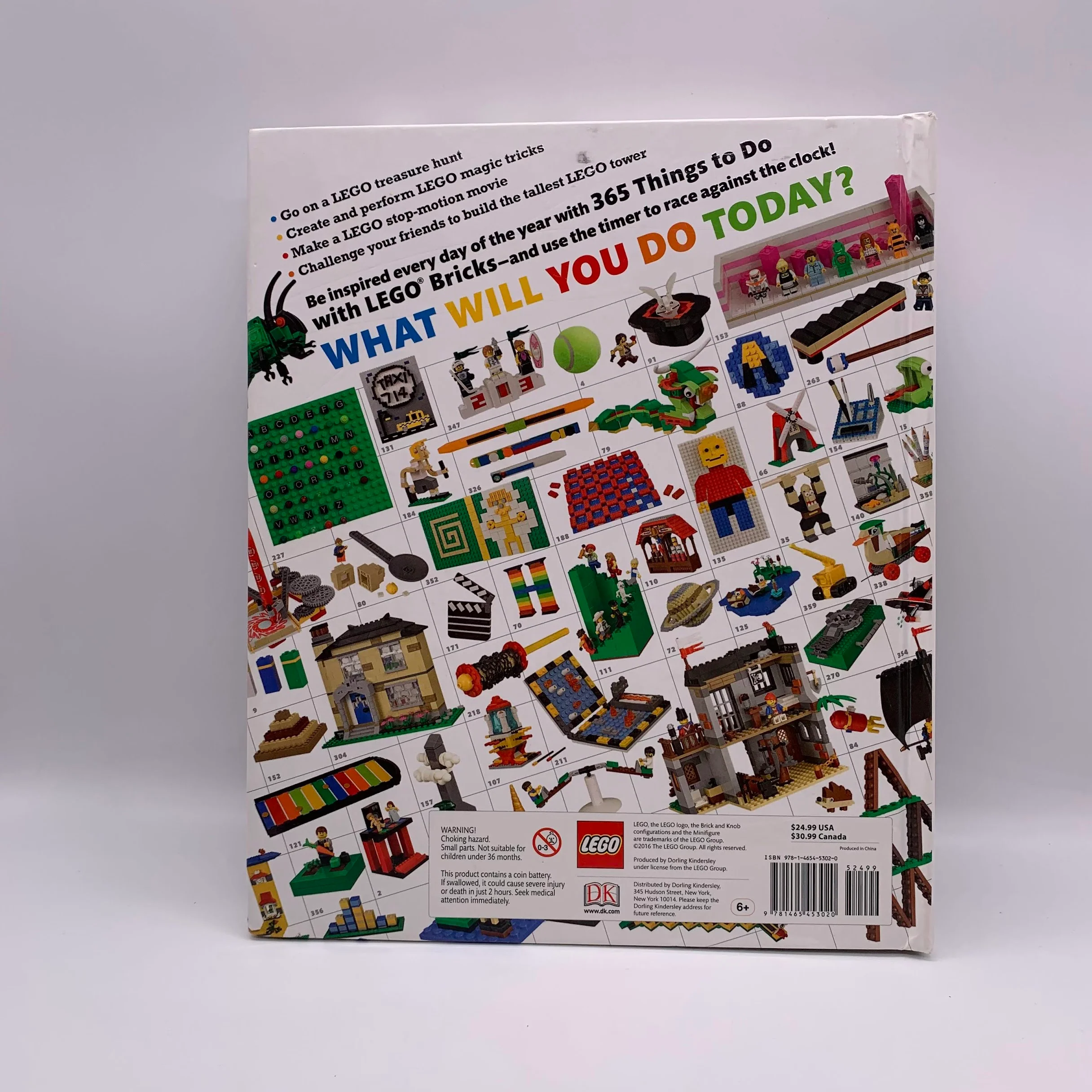 365 Things To Do with LEGO® Bricks - Book [USED] - Image 2
