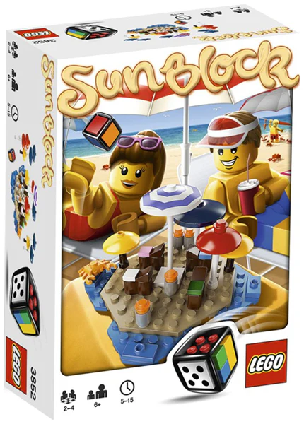 3852 Sunblock - Certified Used, 100% Complete LEGO Games Set - Image 2