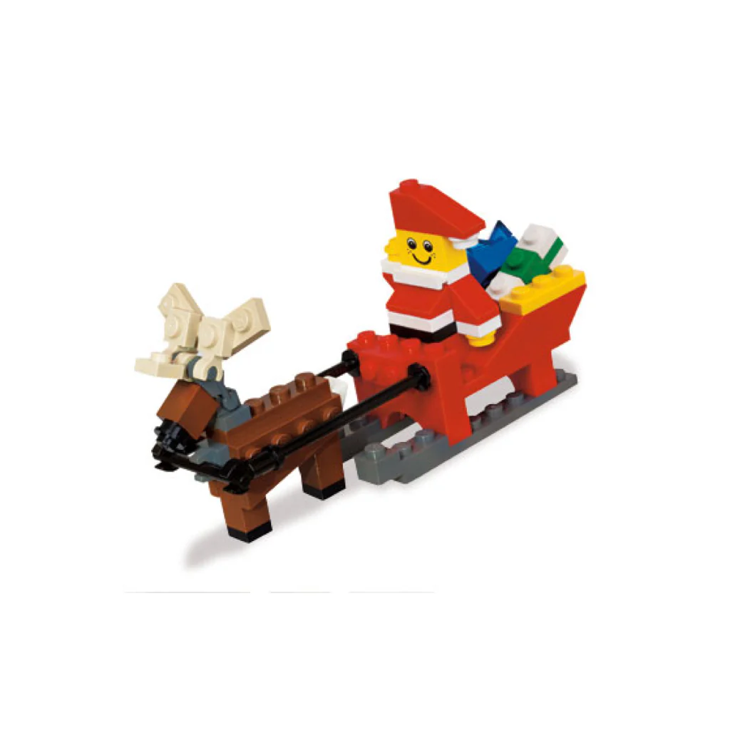 40010 Santa with Sleigh Polybag [New, Sealed, Retired] - Image 2