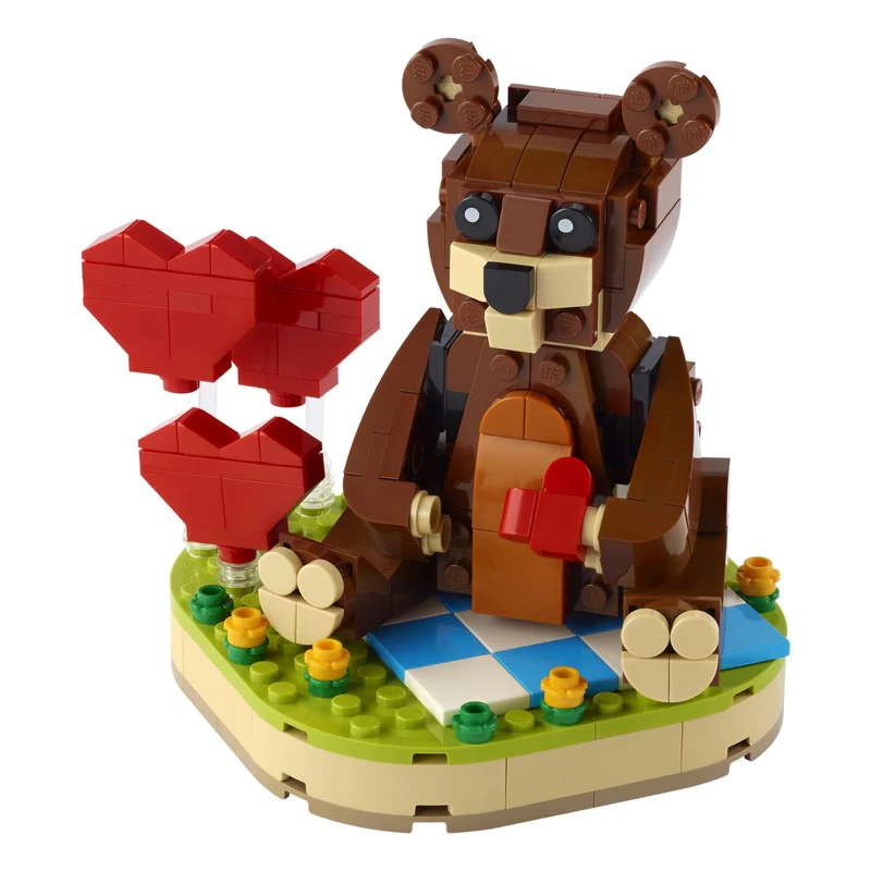 Valentine's Brown Bear 40462 - New LEGO Set - Image 2