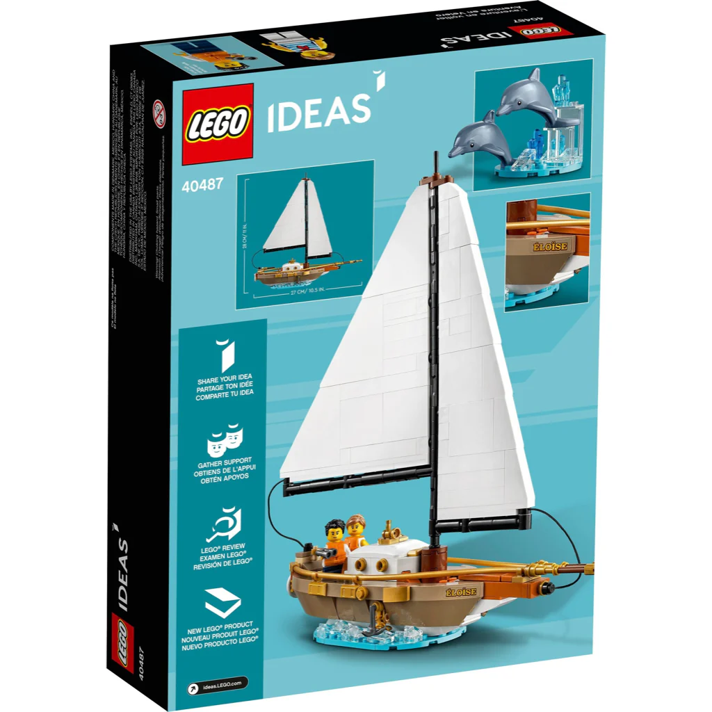Sailboat Adventure 40487 - New LEGO Ideas Set - Image 2