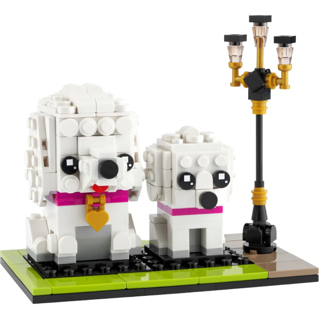 40546 Poodles - New, Sealed, Retired LEGO BrickHeadz Set - Image 2