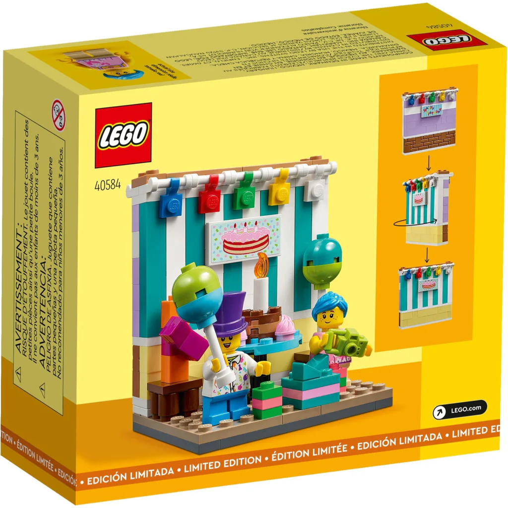 Birthday Diorama 40584 - New LEGO Set - Image 3