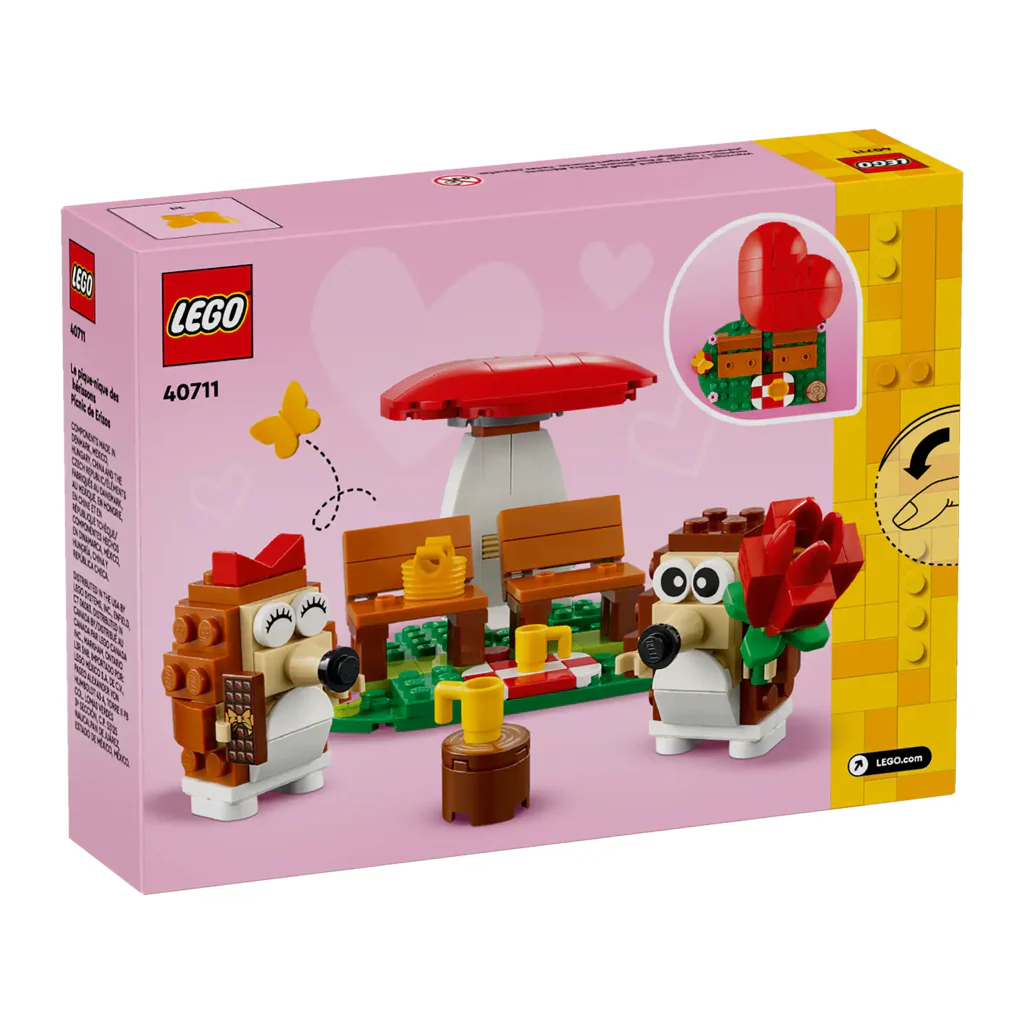 40711 Hedgehog Picnic Date - New LEGO Set - Image 3