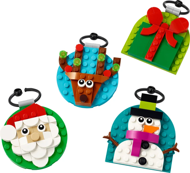 40744 Christmas Ornament Selection - New LEGO Christmas Set - Image 2