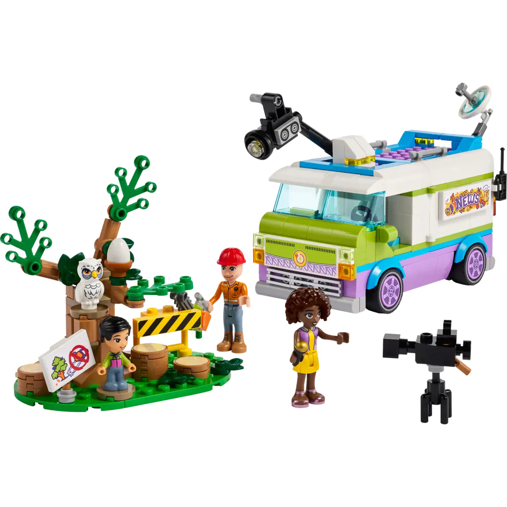 41749 Newsroom Van - New LEGO Friends Set - Image 2
