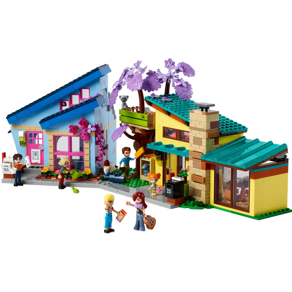 Olly and Paisley's Family Houses 42620 - New LEGO Friends Set - Image 2