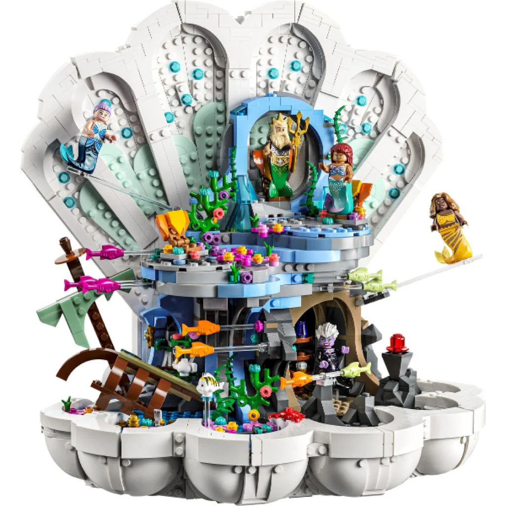 The Little Mermaid Royal Clamshell 43225 - New LEGO Disney Set [Open Box, Sealed Bags] - Image 2
