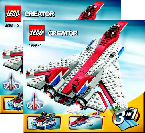 4953 Fast Flyers - Certified Used, 100% Complete Creator Set - Image 4