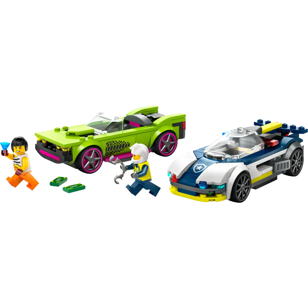 60415 Police Car and Muscle Car Chase - New LEGO City Set - Image 3