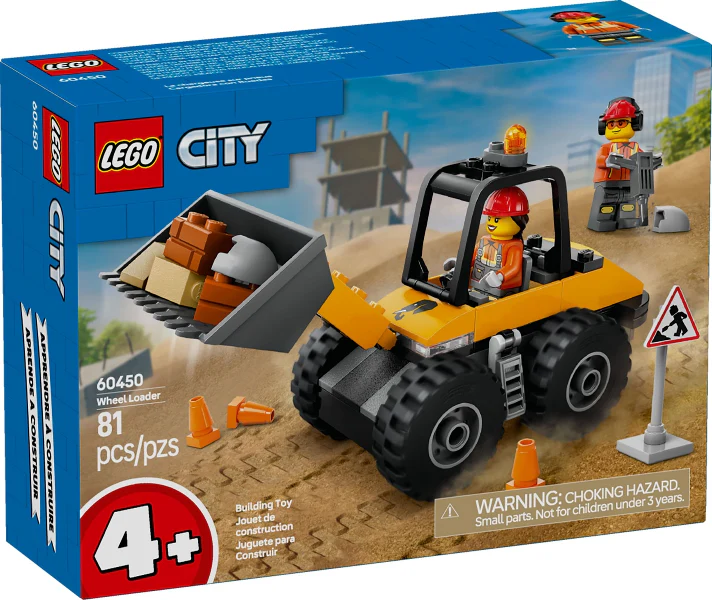 60450 Wheel Loader - New LEGO City Set
