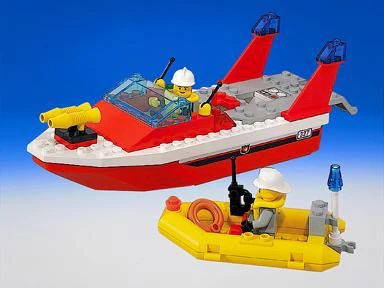 6429 Blaze Responder - Certified Used, 100% Complete LEGO Town Set
