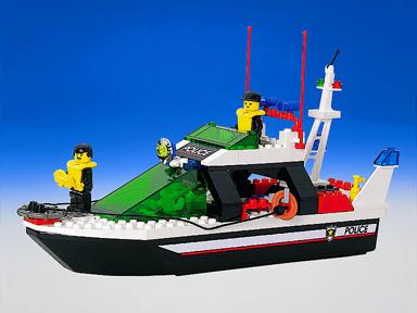 6433 Coast Guard (Coastwatch) - Certified Used, 100% Complete LEGO Town Set