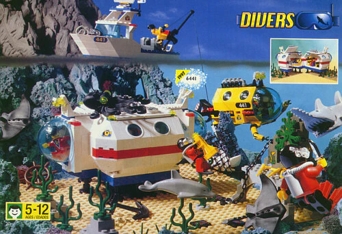 6441 Deep Reef Refuge - Certified Used, 100% Complete LEGO Divers Set - Image 2