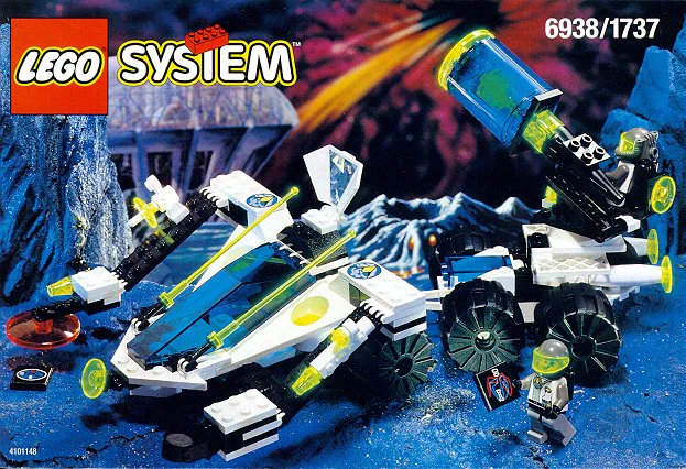 6938 Scorpion Detector - Certified Used, 100% Complete LEGO Space Set