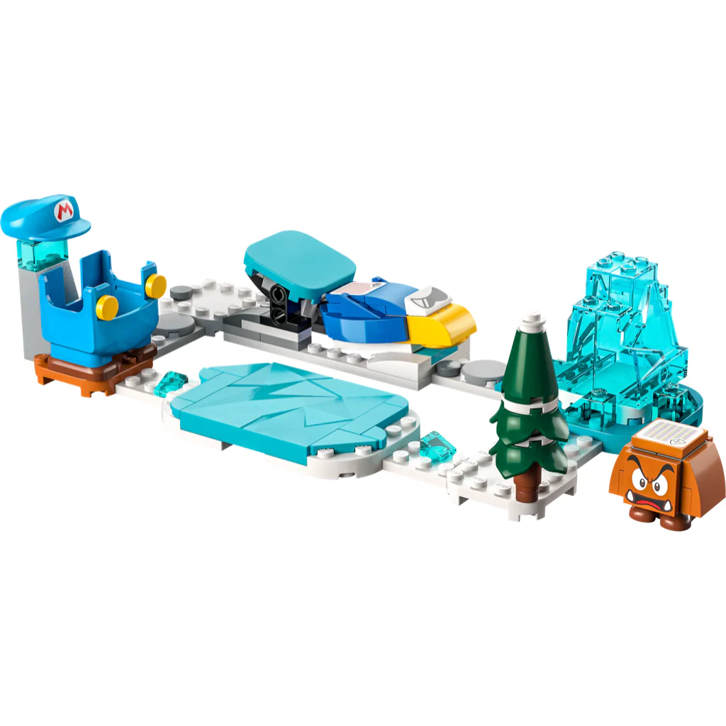 71415 Ice Mario Suit and Frozen World Expansion Set [Certified Used, 100% Complete] - Image 2