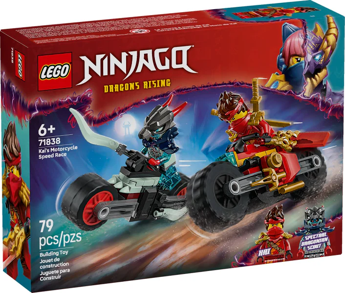 71838 Kai's Motorcycle Speed Race - New LEGO Ninjago Set