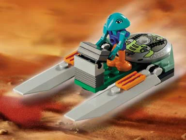 7300 Double Hover - Certified Used, 100% Complete LEGO Life on Mars Set