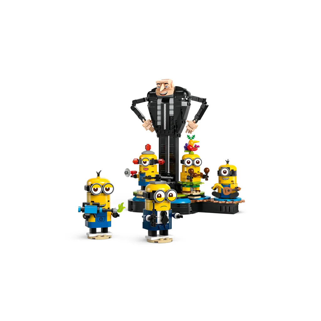 Brick-Built Gru and Minions 75582 - New LEGO Minions Set - Image 3