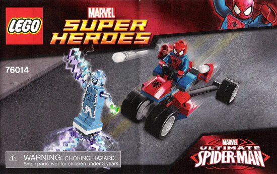 76014 Spider-Trike vs. Electro - Certified Used, 100% Complete LEGO Spider-Man Set - Image 2