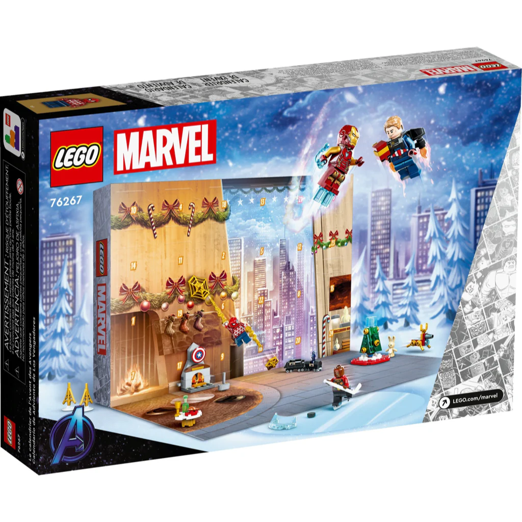 Marvel The Avengers Advent Calendar (2023) 76267 - New, Sealed, Retired LEGO Marvel Set - Image 4