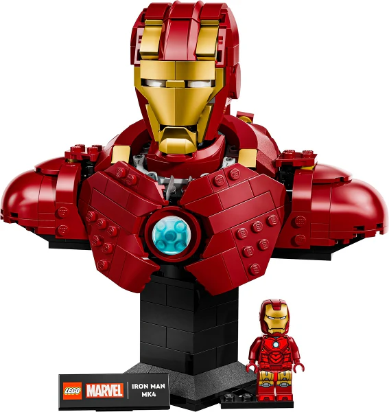 76327 Iron Man MK4 Bust - New LEGO Marvel Set - Image 2