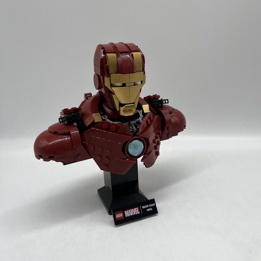 76327 Iron Man MK4 Bust - Used LEGO Marvel Set