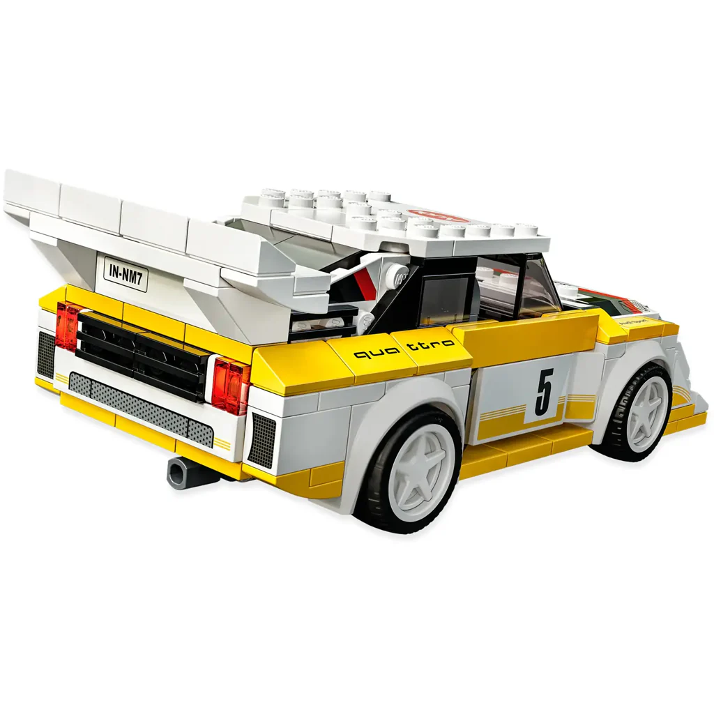 1985 Audi Sport 76897 - New, Sealed, Retired LEGO Speed Champions Set - Image 3